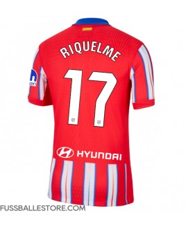 Günstige Atletico Madrid Rodrigo Riquelme #17 Heimtrikot 2024-25 Kurzarm